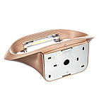 Накладна настінна декоративна підсвітка колір каркасу золотой HS004/gd-6w, фото 3