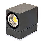 Накладне настінне декоративне підсвічування регульований колір каркасу графіт SL004dg, фото 3