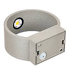 Накладне настінне декоративне підсвічування колір каркасу сірий SL012sg, фото 2