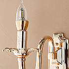 Люстра настінна бра на 1 свічку золотого кольору (OU105/1W), фото 4