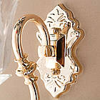 Бра золоте у формі квітки з кришталевим декором (OU042/1W), фото 4