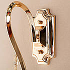 Бра золота на 1 свічу з медовим декором, фото 4