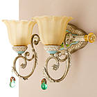 Бра на 2 плафони і кольорові розписи (YA001/2), фото 2