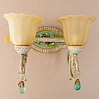 Бра на 2 плафони і кольорові розписи (YA001/2), фото 4