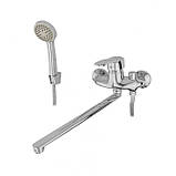 Змішувач для ванни WEZER NHB7-B279, хром, фото 2