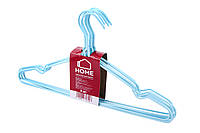 Набір вішалок для одягу Idea Home Turquoise, 39.4х21х0.3 см, 8 шт.