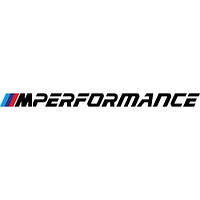 Виниловая наклейка на авто - M Performance BMW  размер 20 см