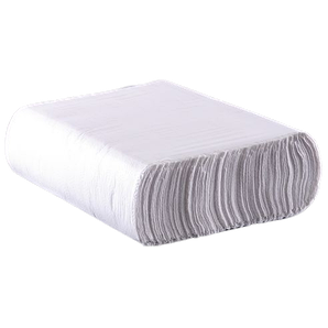 Полотенце паперове ZZ 23x2 см, 200 шт целюлоза 2 шари двошарове (вузкі)