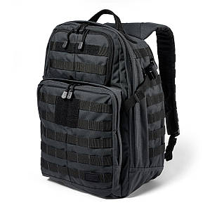 🔥 Тактичний рюкзак, військовий "5.11 Tactical RUSH 24 2.0" (Чорно-сірий) 37 літрів, армійський, EDC