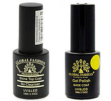 Набір База та Топ для Ногтів Global Fashion 10 мл