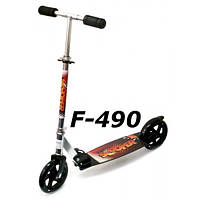 Самокат F-490 двоколісний scooter колеса 200 мм