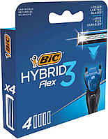 Змінні картриджі Flex 3 Hybrid 4шт ТМ BIC