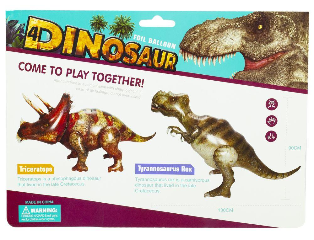 Фігура "стоячка" Трицератопс Діно 125*65см 836602 KNZ