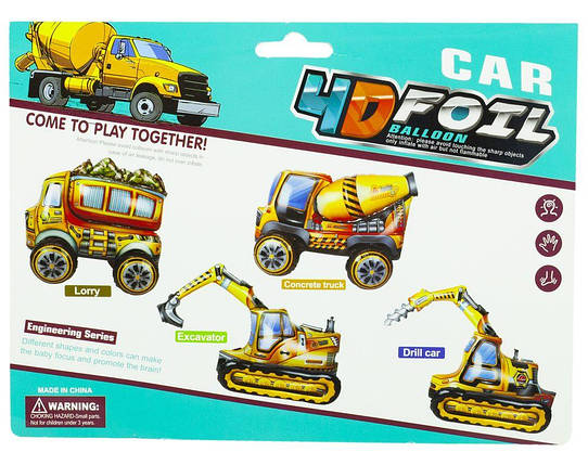 Фігура "стоячка" Екскаватор 63*96 см 836649 KNZ, фото 1