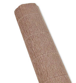 Папір гофрований 50х250см, 180г - какао, 613 KNZ