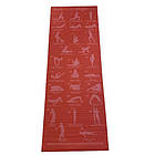 Фітнес-килимок Yoga Mat PVC 1,73мх0,61мх6 мм для фітнесу, йоги, тренувань (MS1845), фото 2