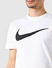 Футболка чоловіча Nike Найк Sportswear Swoosh Standard Fit T-Shirt (DC5094-100), фото 4