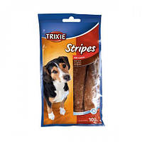 Ласощі для собак Trixie Stripes 100 г - 10 шт (ягня)