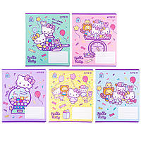 Комплект школьных тетрадей Kite Hello Kitty 12 листов клетка 25 шт HK22-232_25pcs