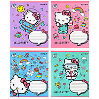 Комплект школьных тетрадей Kite Hello Kitty 12 листов в косую линию 25 шт HK22-235_25pcs