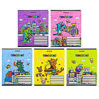 Комплект школьных тетрадей Kite Tokidoki 12 листов клетка 25 шт TK22-232_25pcs