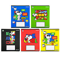 Комплект школьных тетрадей Kite Snoopy 12 листов в линию 25 шт SN22-234_25pcs