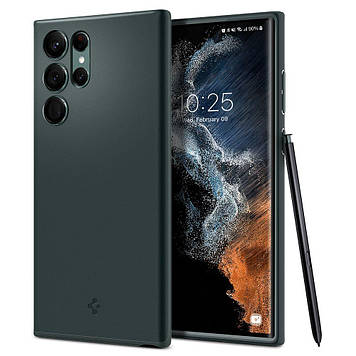 Чехол Samsung Galaxy S22 Ultra - Thin Fit, Abys Green (ACS04517)