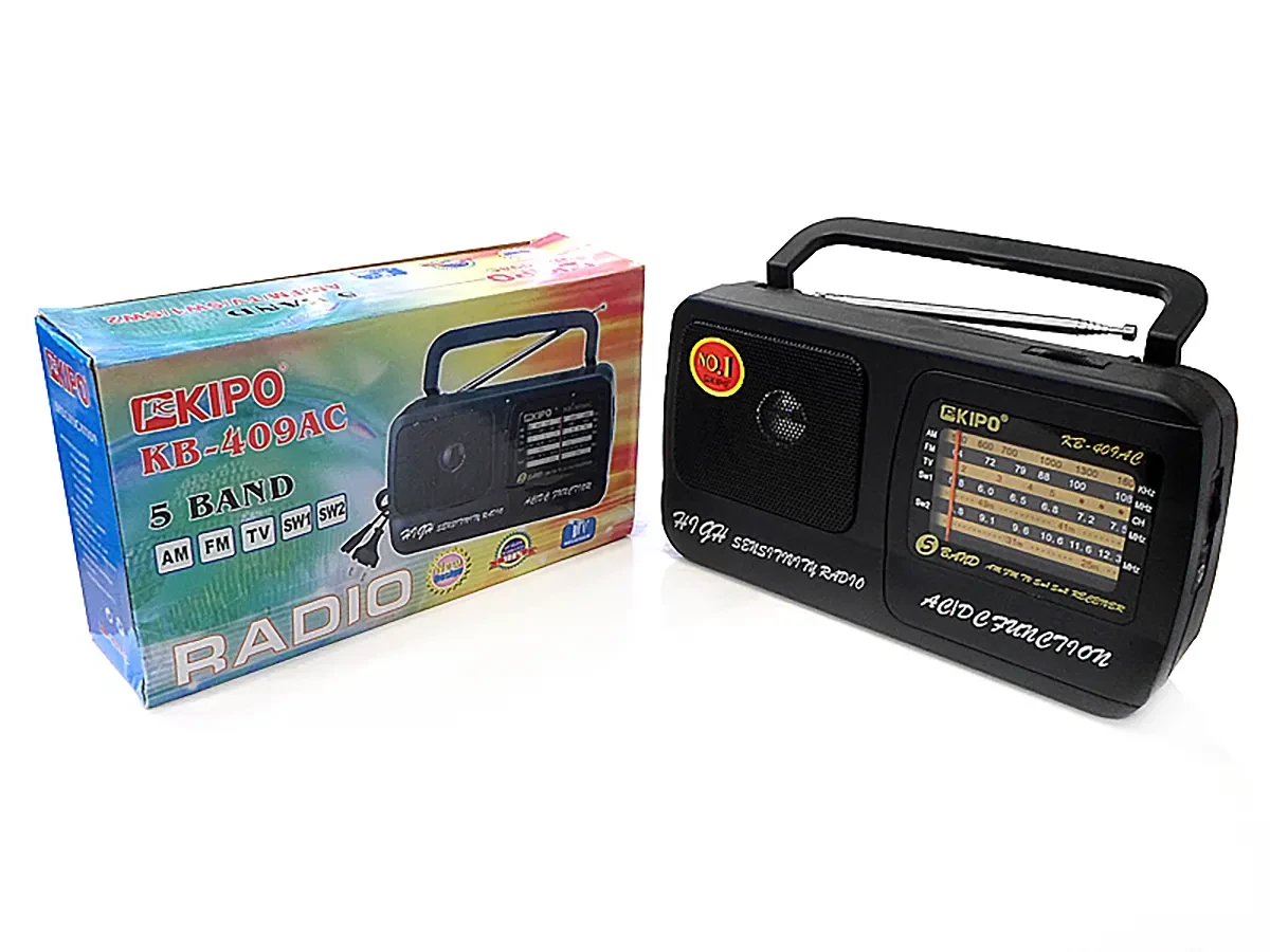 Радіоприймач Kipo KB-409AC 40шт 8701: продаж, ціна у Одесі ...