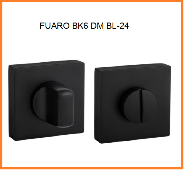 FUARO Ручка поворотна BK6 DM BL-24 чорний