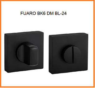 FUARO Ручка поворотна BK6 DM BL-24 чорний