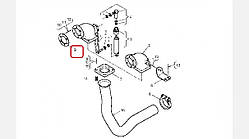 Прокладка труби глушника RENAULT Midlum/ Premium — 5000691171