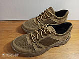 Літні чорні чоловічі кросівки сітка, фото 5