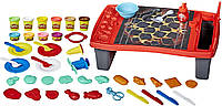 Игровой набор Плей-До Гриль барбекю Play-Doh Kitchen Creations Big Grill Playset 40-Piece