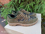 Кросівки шкіряні великого розміру, взуття гіганти, велетні, big foot для чоловіків демісезонні, фото 3