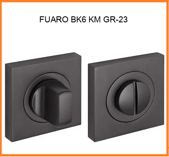 FUARO Ручка поворотна BK6 KM GR-23 графіт