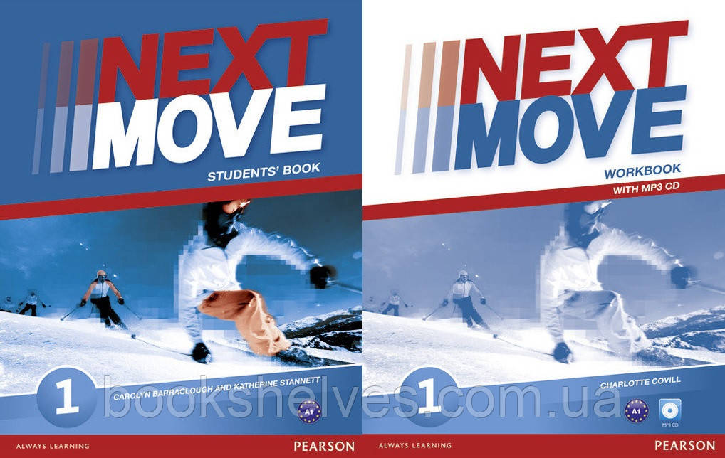 Next Move 1 Students Book & WorkBook Підручник та Робочий зошит