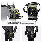 Сумка на ногу Rhinowalk Tactical Bag MT102 Black, фото 5
