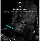 Сумка на ногу Rhinowalk Tactical Bag MT102 Black, фото 4