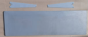 Додаткова полиця до стелажів «ВІКО» 30х100 см., сіра, Б/у