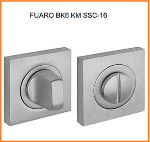 FUARO Ручка поворотна BK6 КM SSC-16 сатинований хром