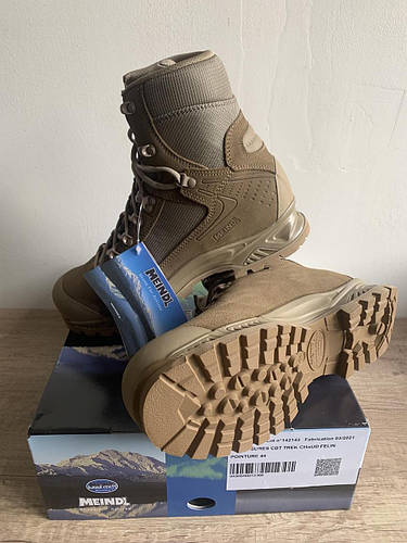meindl chaussures de combat trek chaud