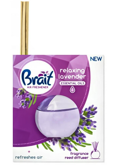 Освіжувач повітря BRAIT 40 мл Relaxing Lavender з паличками