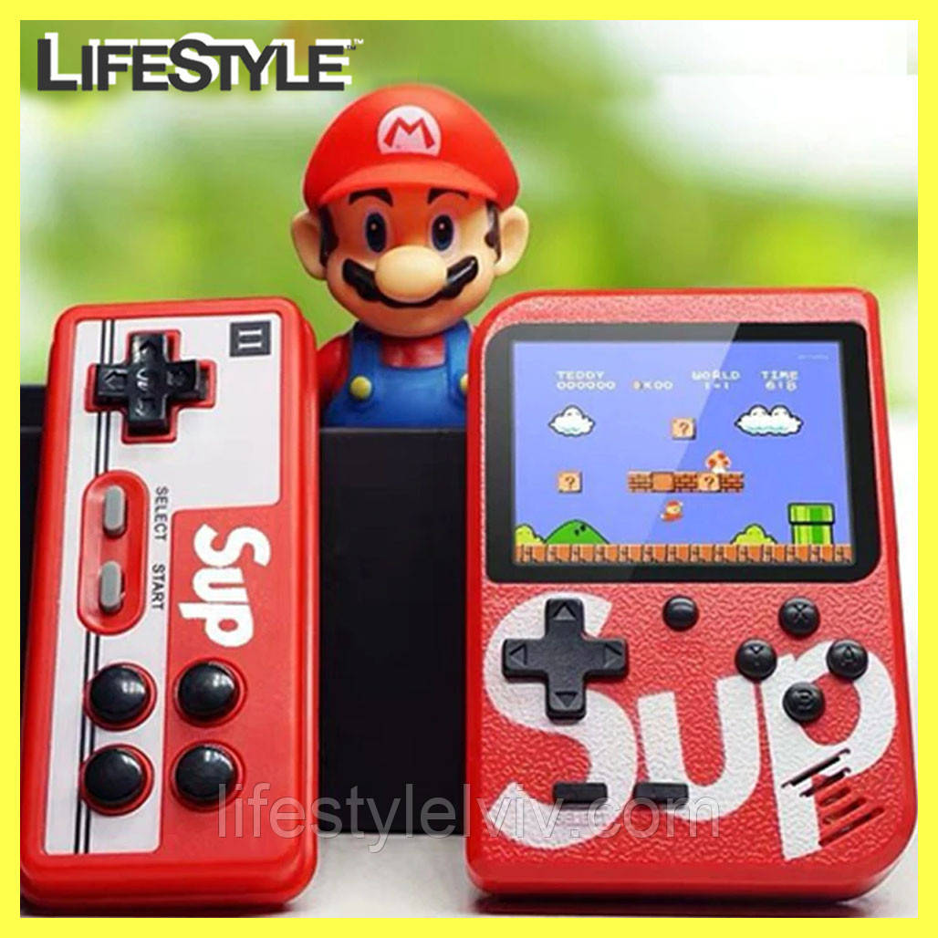 Портативна ігрова приставка "SUP Game Box" із джойстиком 400 ігор / Ретро консоль, фото 1