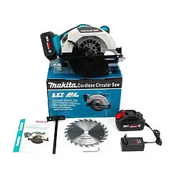 Акумуляторна циркулярна пила Makita DHS680Z 36V+(2аккум.*5Ah і заряд.)