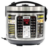 Мультиварка 29 программ ROTEX RMC401-B Smart Cooking 900 Вт Рисоварка барбекю