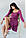 Платье на резинке с квадратным вырезом GULSELI - фиолетовый цвет, 40р (есть размеры), фото 5