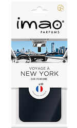 Ароматизована карта (освіжувач повітря)  Мандрівка в Нью-Йорк (Voyage à New York) IMAO Made in France.