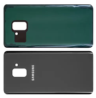 Задня панель корпусу для смартфона Samsung A730 Galaxy A8 + (2018), чорний