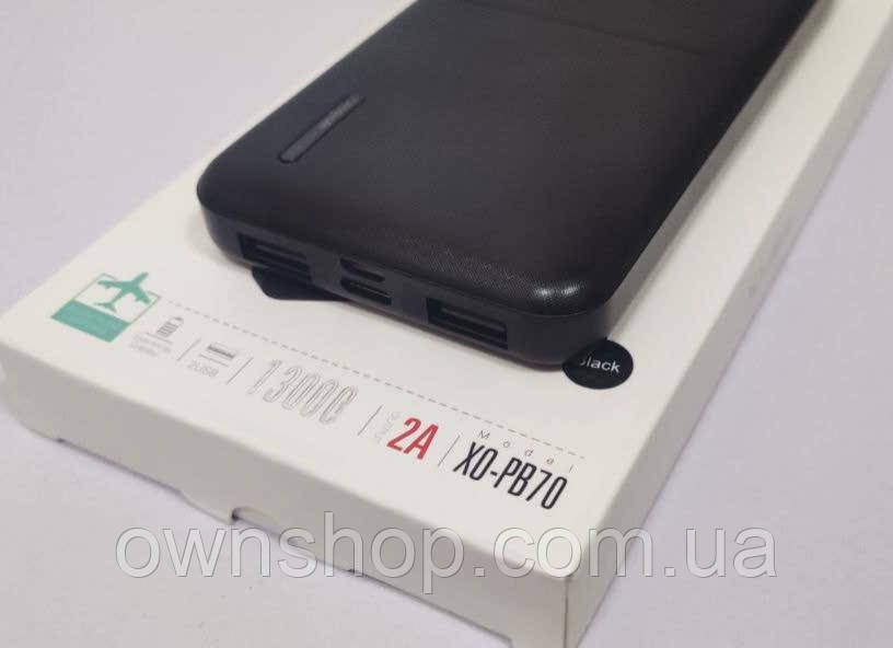 Power Bank XO-PB70 13000 mAh Power box, black