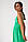 Однотонный сарафан с резинкой на талии Foli women - зеленый цвет, L (есть размеры), фото 7